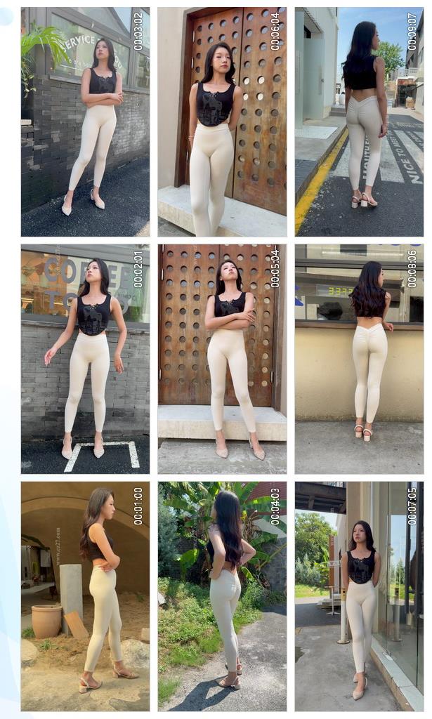 橙子摄影 – 温和象牙白（上中下）MP4-21.51GB
