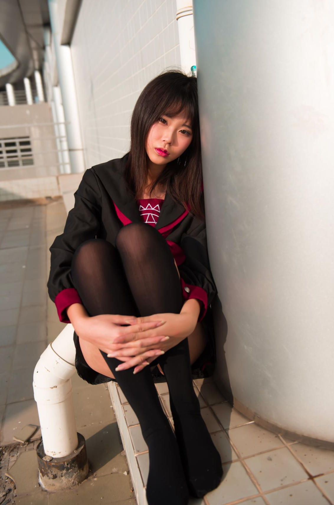 魔镜街拍 黑丝JK小姐姐287P1V 5.21G